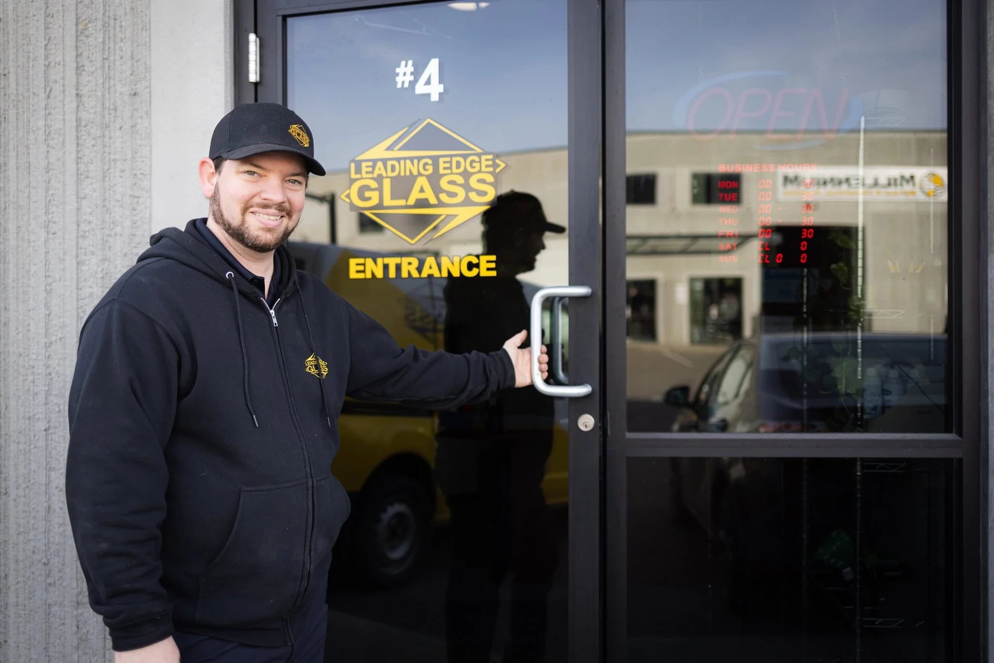 Tyler Fuller, Owner and CEO of Leading Edge Glass
